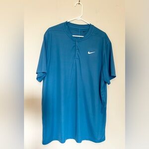 Nike Men's Teal Performance Shirt